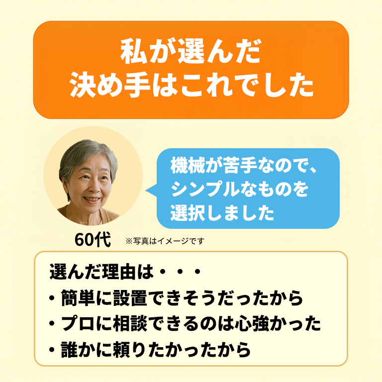 購入の決め手3