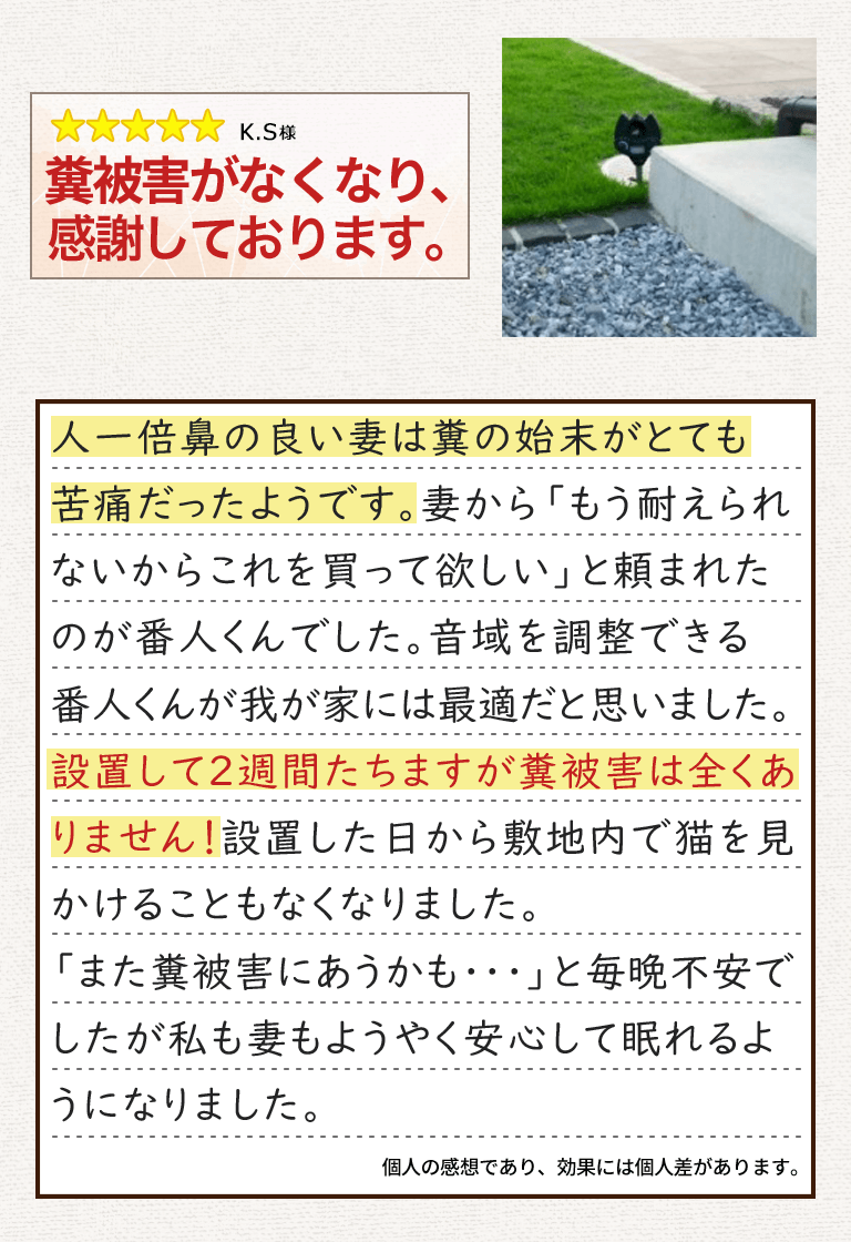 お客様の声7