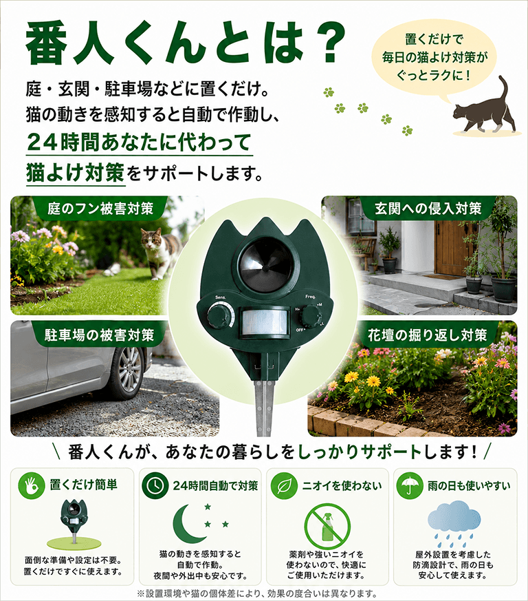 番人くんとは