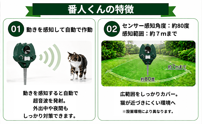 番人くんの特徴