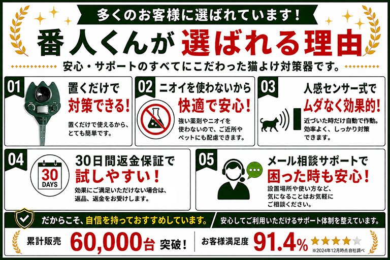 選ばれる理由